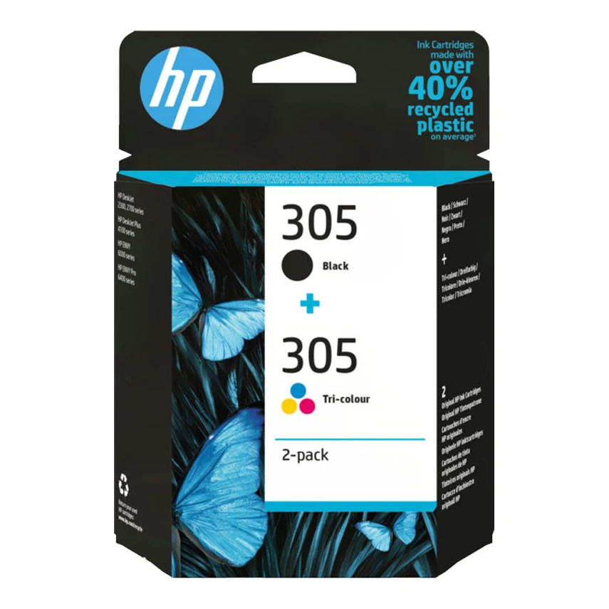 HP 305 (6ZD17AE) voordeelbundel (origineel)