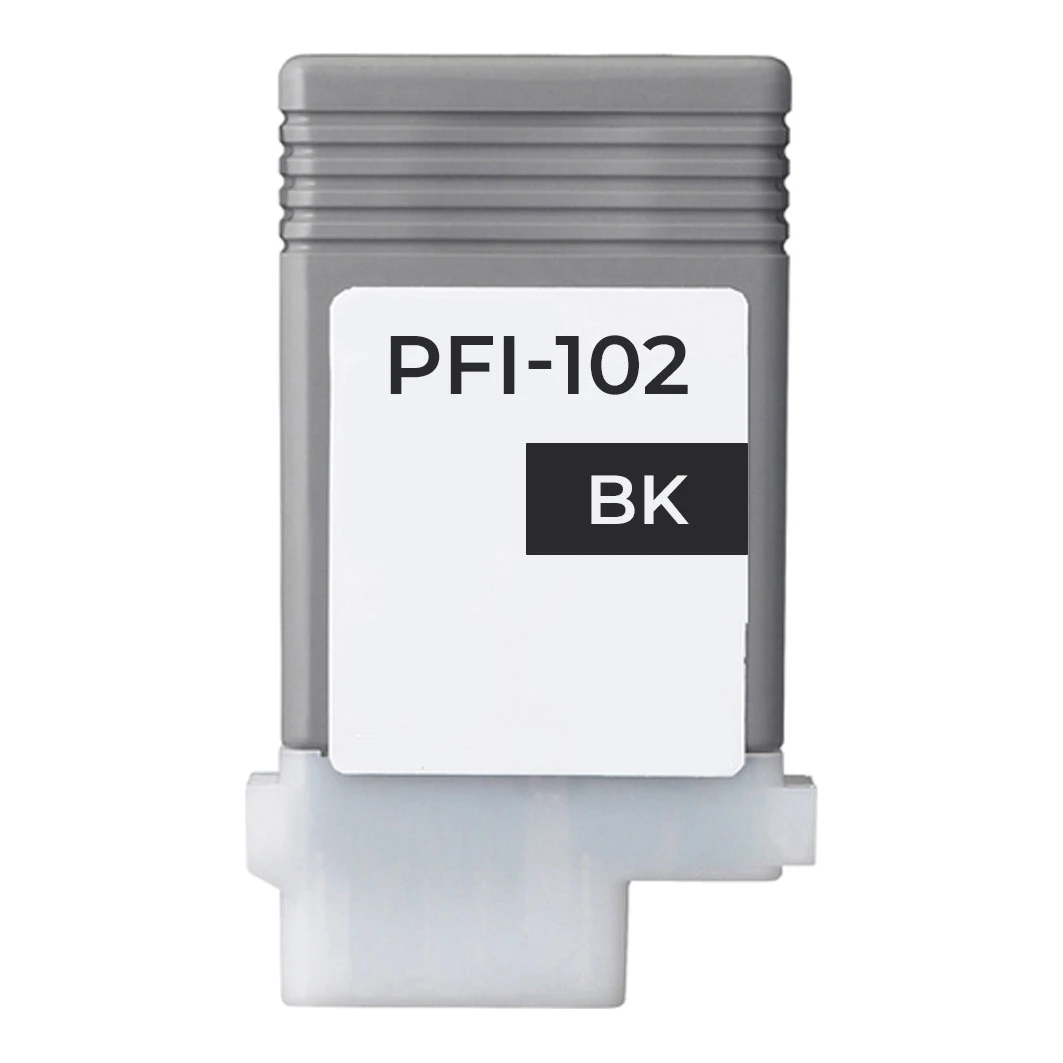 Huismerk Canon PFI-102BK (0895B001) inktcartridge zwart