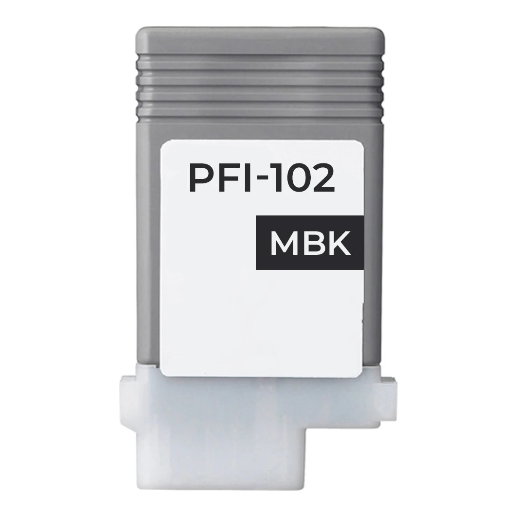 Huismerk Canon PFI-102MBK (0894B001) inktcartridge mat zwart