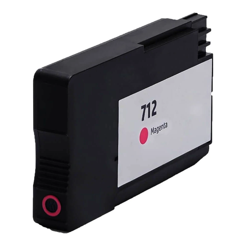 Huismerk HP 712 (3ED68A) inktcartridge magenta