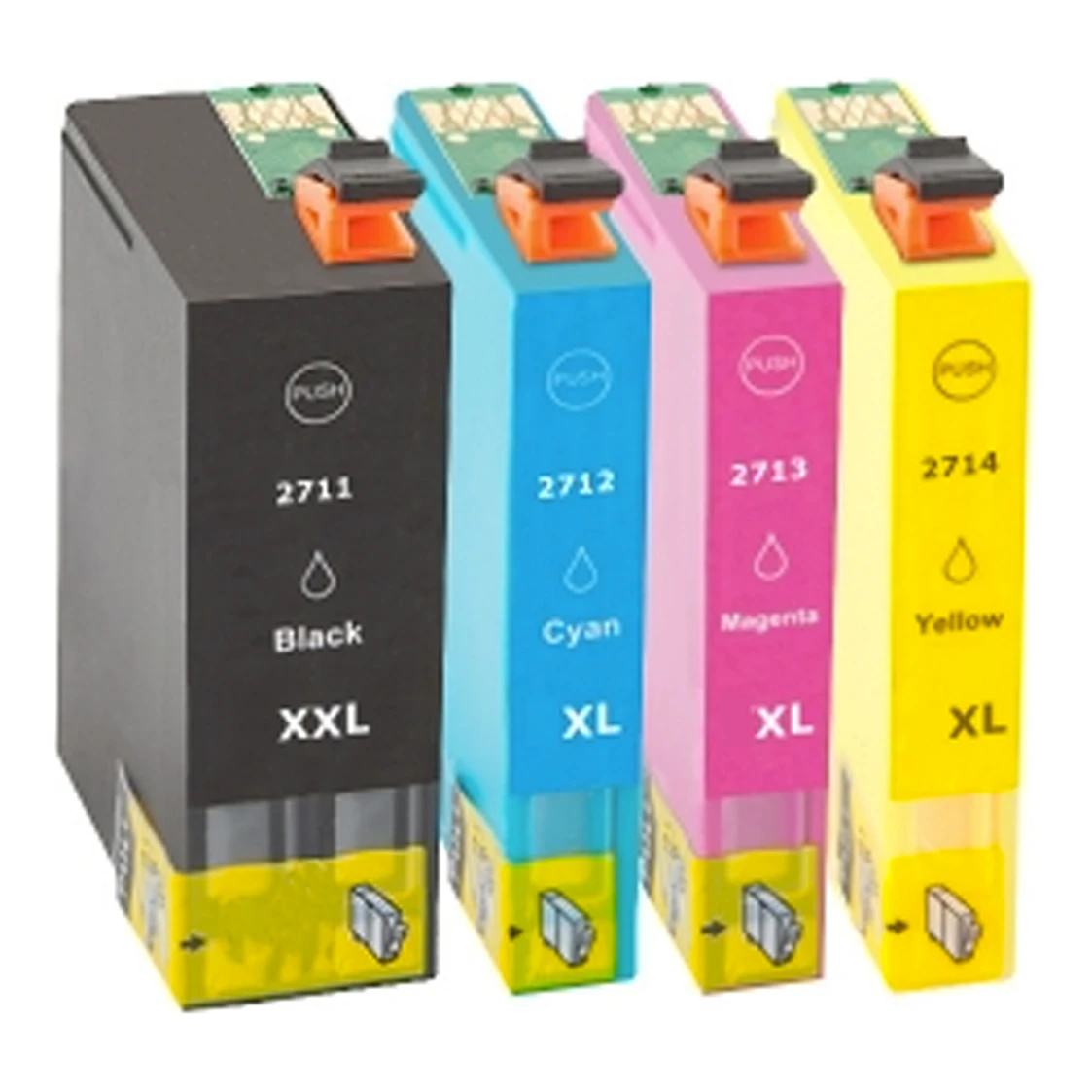 Huismerk Epson 27 XL (T2711-T2714) inktcartridges voordeelbundel