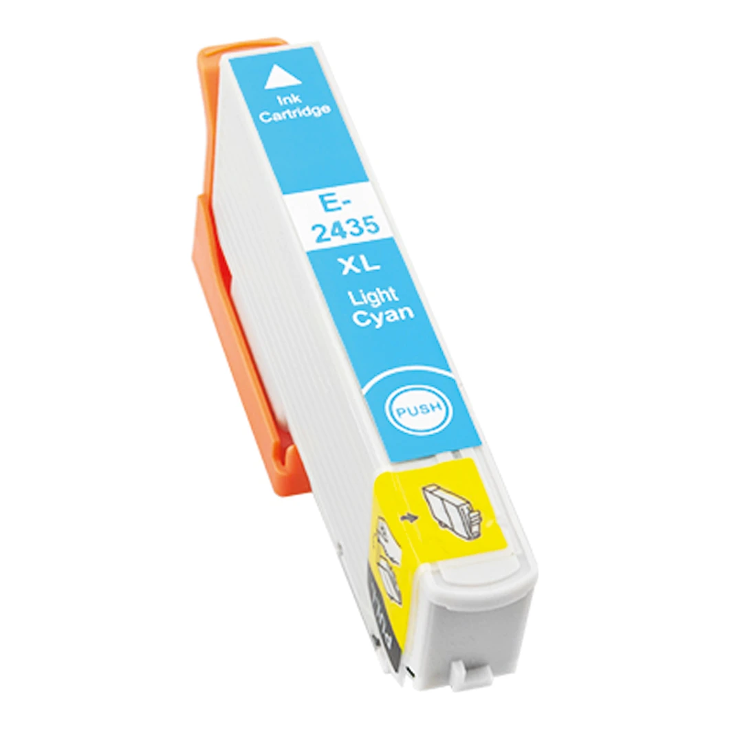 Huismerk Epson 24 XL (T2435) inktcartridge licht cyaan