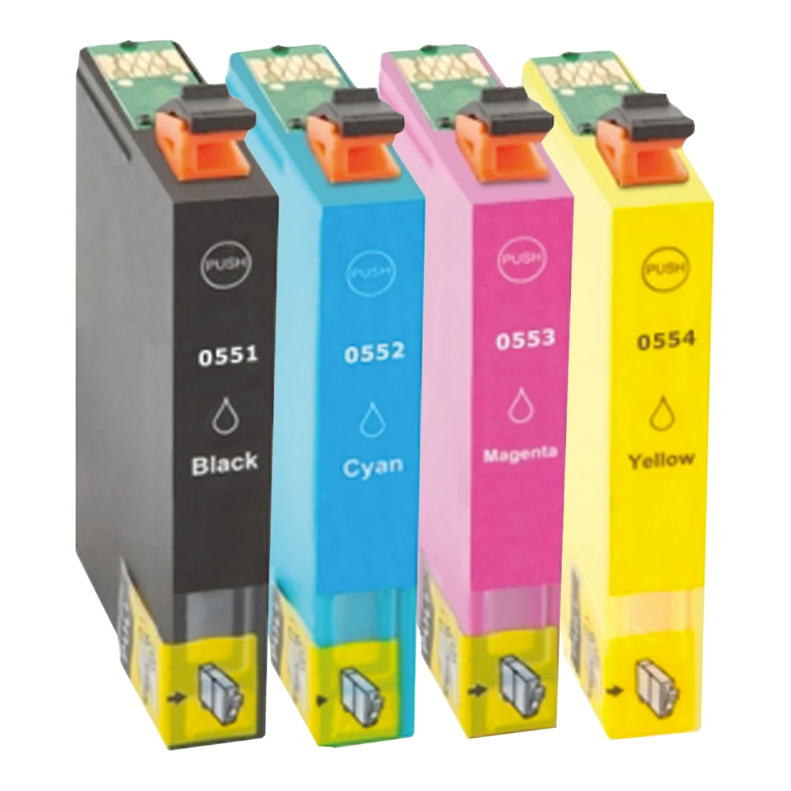 Huismerk Epson T0556 XL inktcartridges voordeelbundel