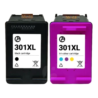 Huismerk HP 301XL (CH563EE + CH564EE) inktcartridges voordeelbundel