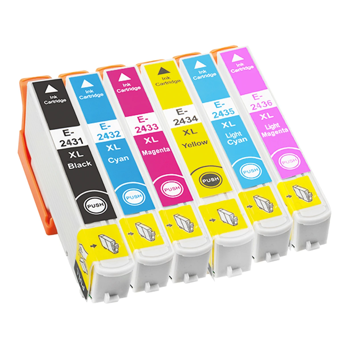 Huismerk Epson 24 XL (T2438) inktcartridges voordeelbundel