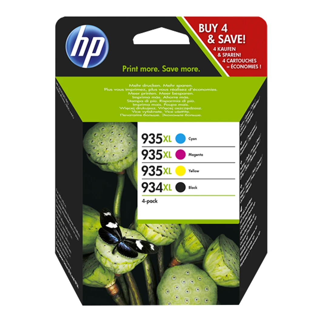 HP 934/935XL (X4E14AE) voordeelbundel (origineel)