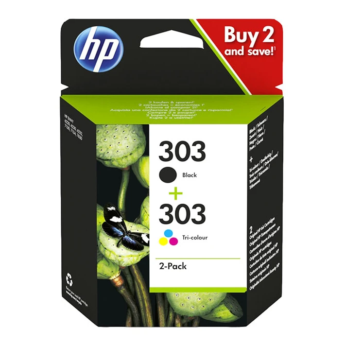 HP 303 (3YM92AE) voordeelbundel (origineel)