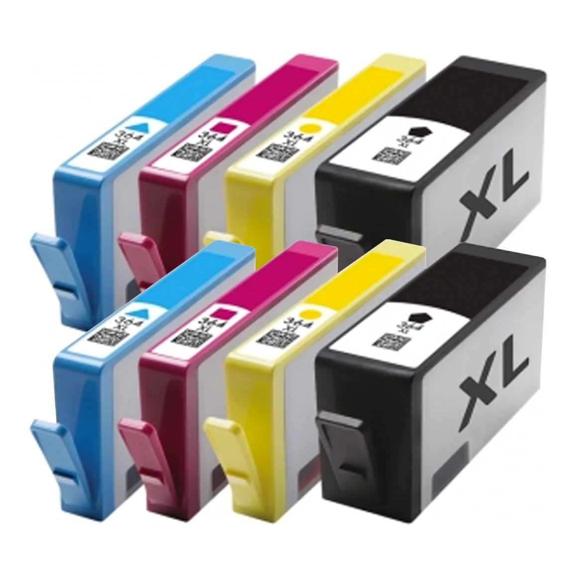 2x Huismerk HP 364XL (N9J74AE) inktcartridges voordeelbundel (4set)