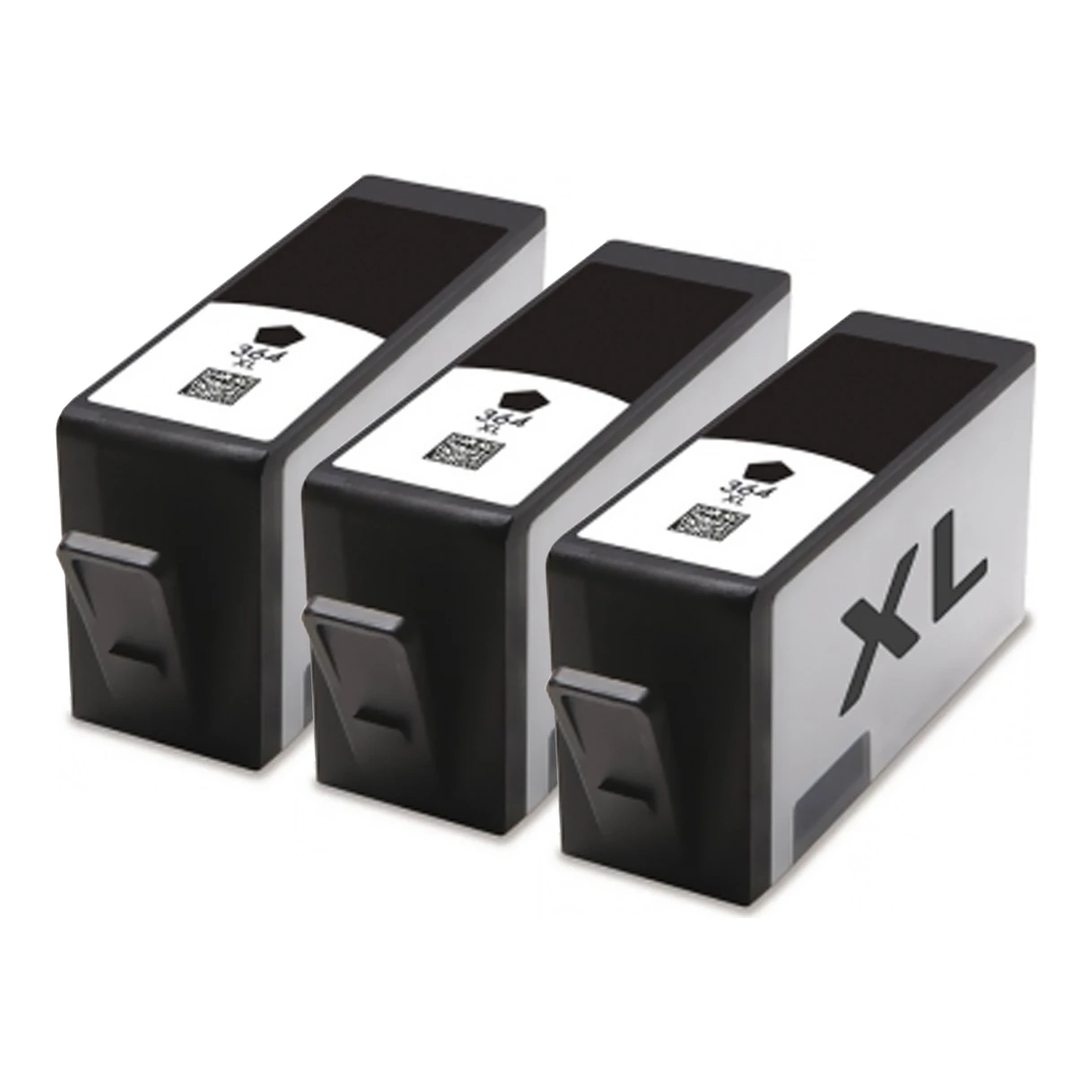 3x Huismerk HP 364XL (CN684EE) inktcartridges zwart