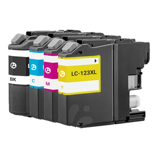 Huismerk Brother LC-123VALBP XL inktcartridges voordeelbundel