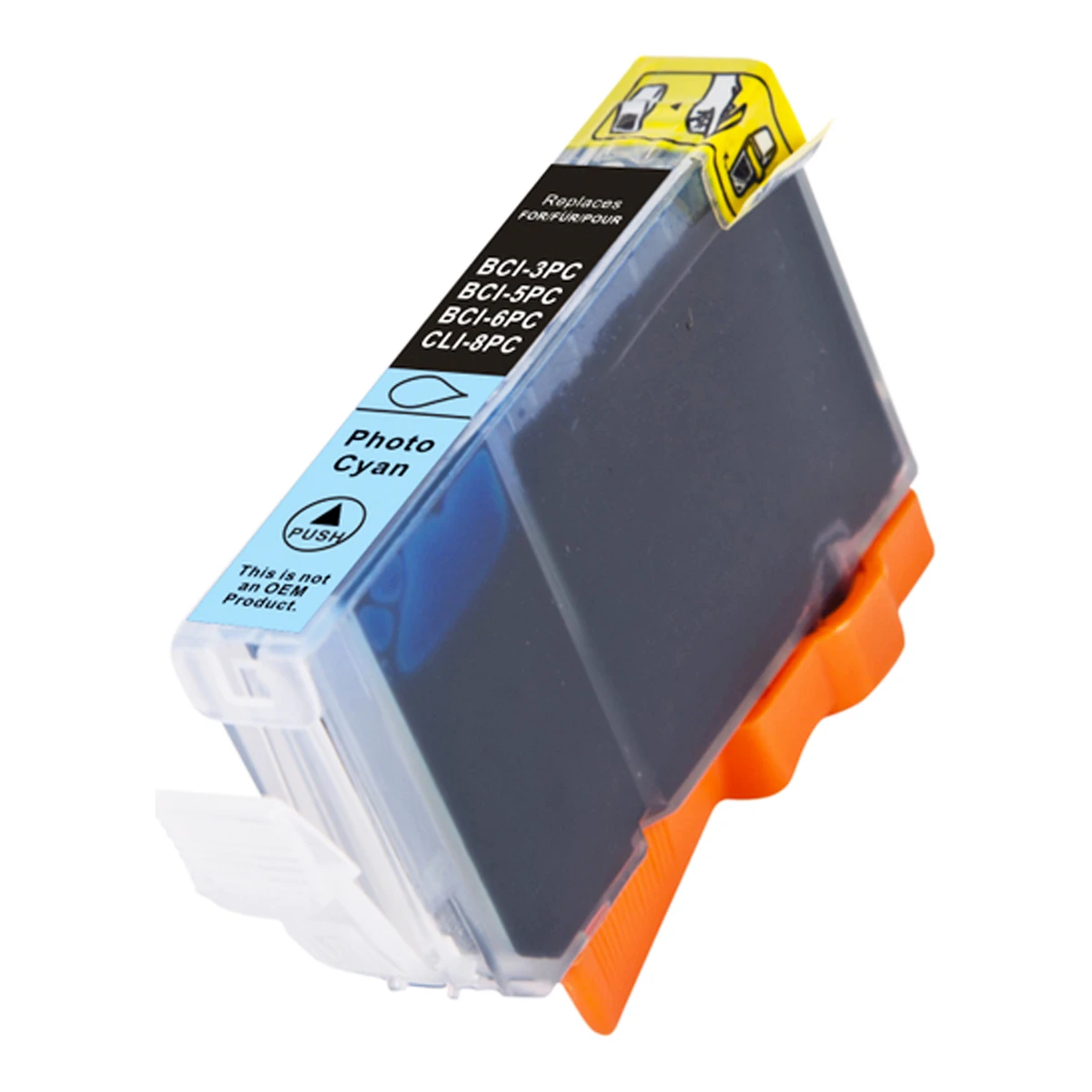 Huismerk Canon BCI-6PC inktcartridge fotocyaan
