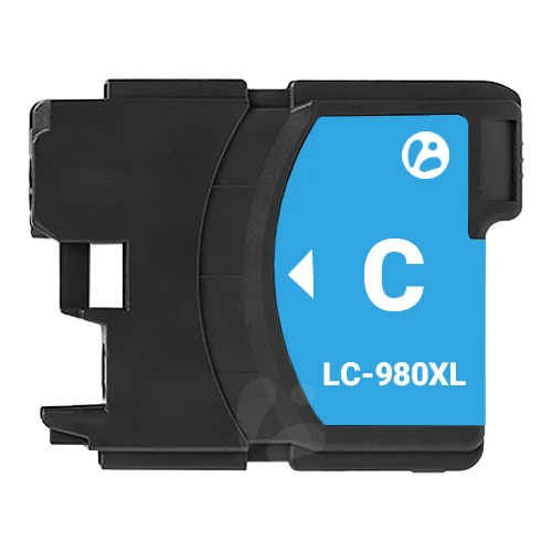 Huismerk Brother LC-980C XL inktcartridge cyaan