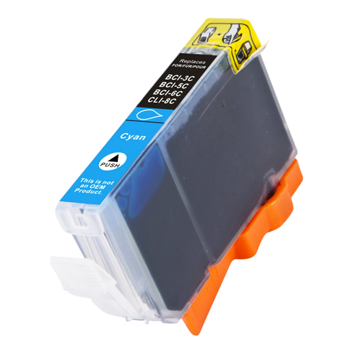 Huismerk Canon BCI-6C inktcartridge cyaan