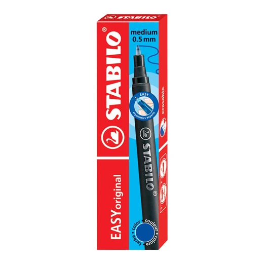 STABILO EASYoriginal rollerpen vullingen blauw 0,5 mm (3 stuks)