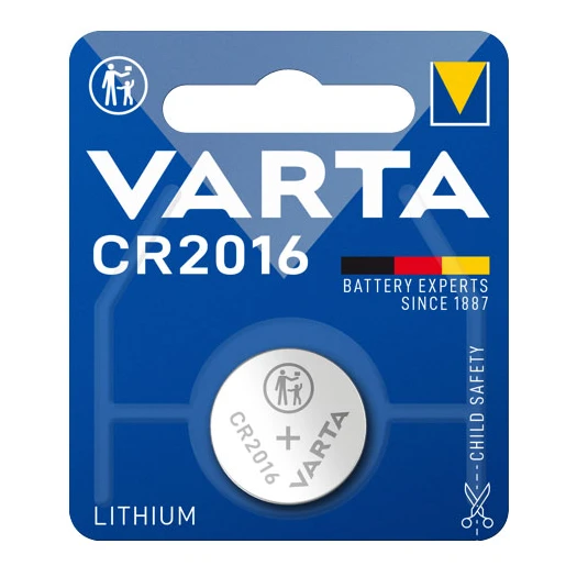 Varta CR2016 3V Lithium knoopcel batterij