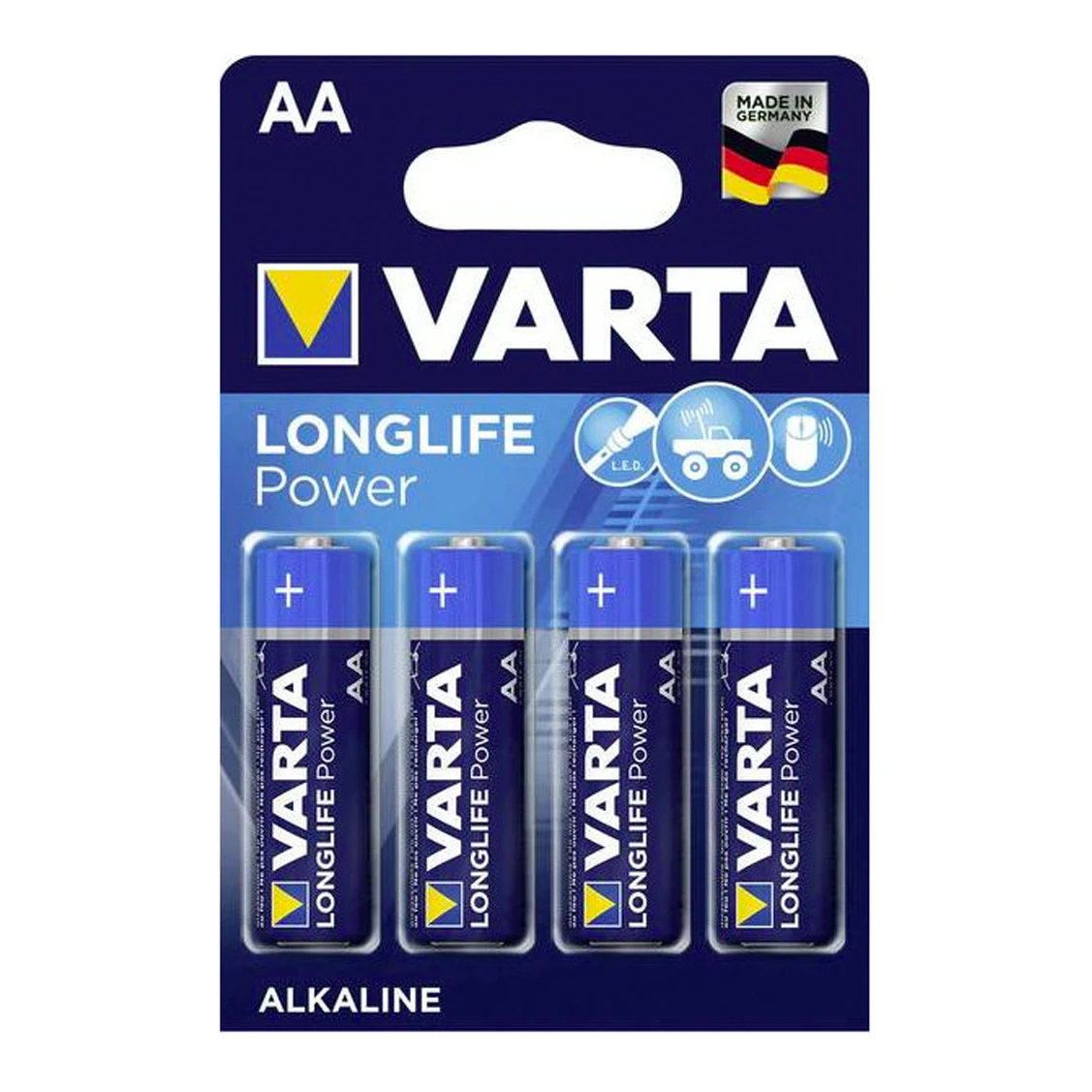 Varta Longlife Power AA batterijen 4-pack