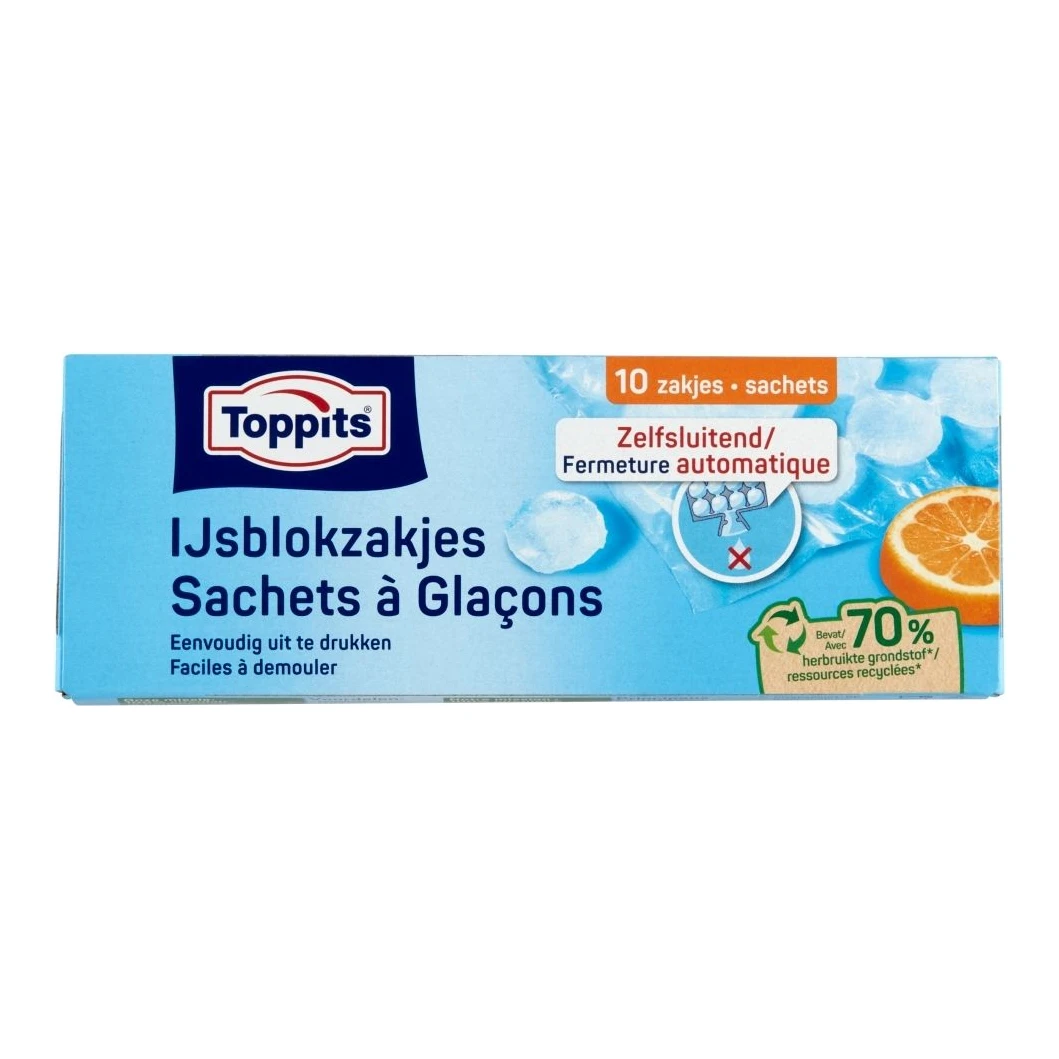 Toppits ijsblokzakjes (10 stuks)