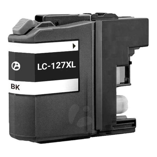 Huismerk Brother LC-127BK XL inktcartridge zwart