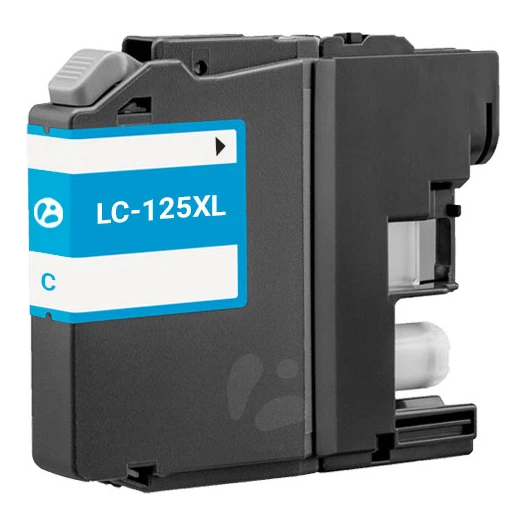 Huismerk Brother LC-125C XL inktcartridge cyaan