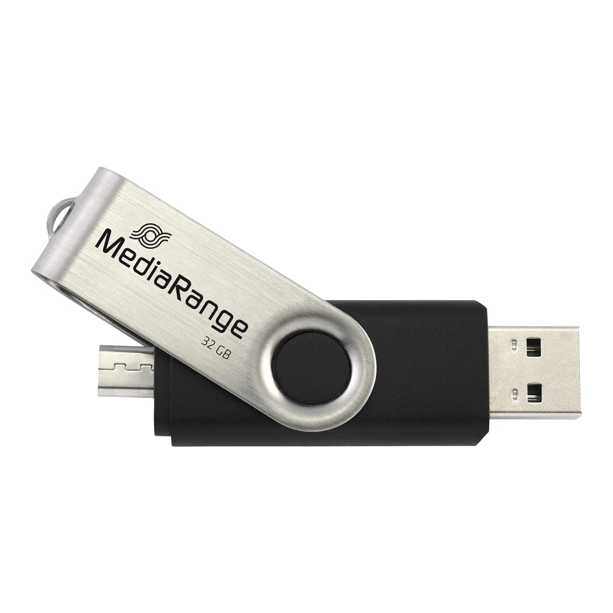 MediaRange USB-stick 32 GB met micro USB aansluiting, USB 2.0