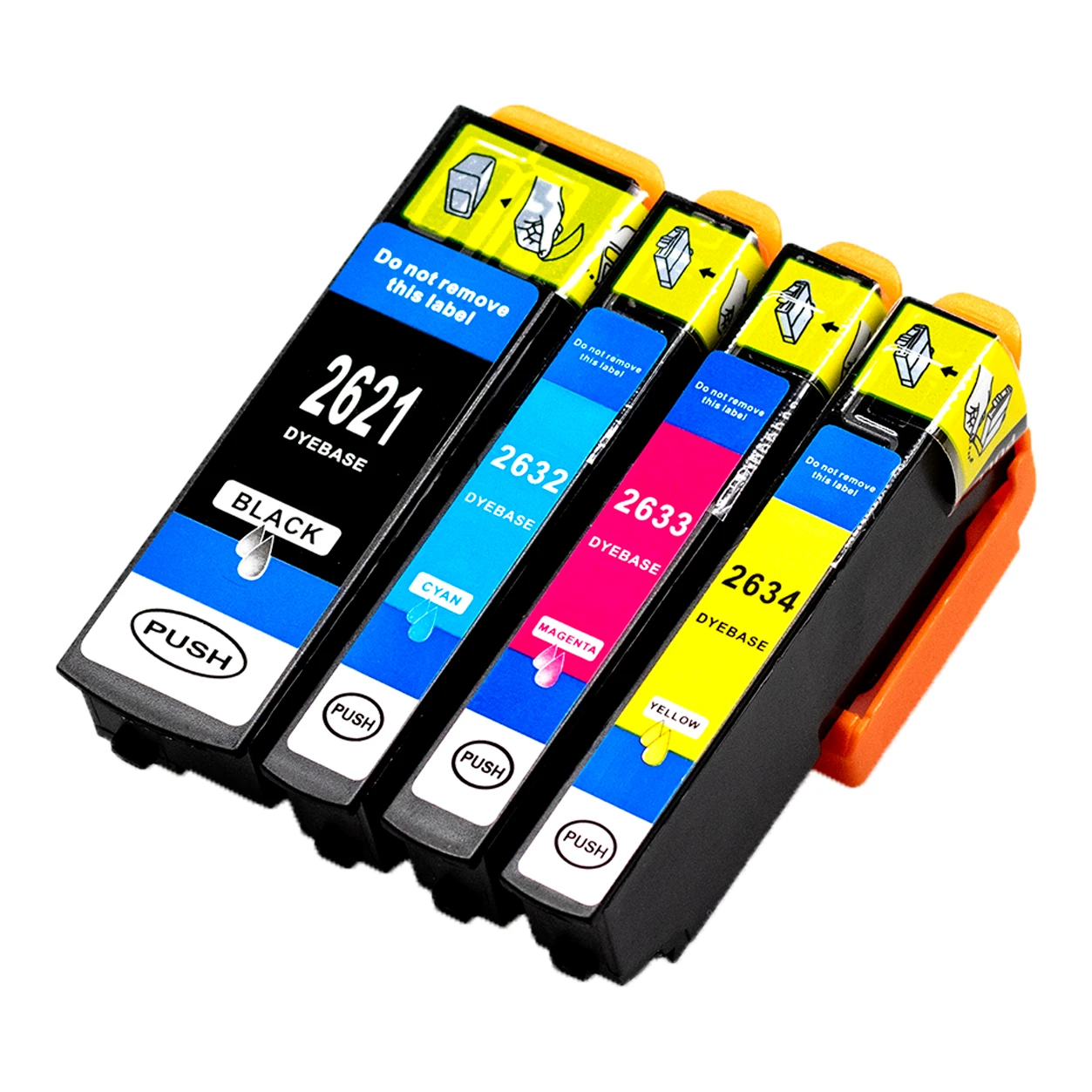 Huismerk Epson 26 XL (T2636) inktcartridges voordeelbundel (4set)