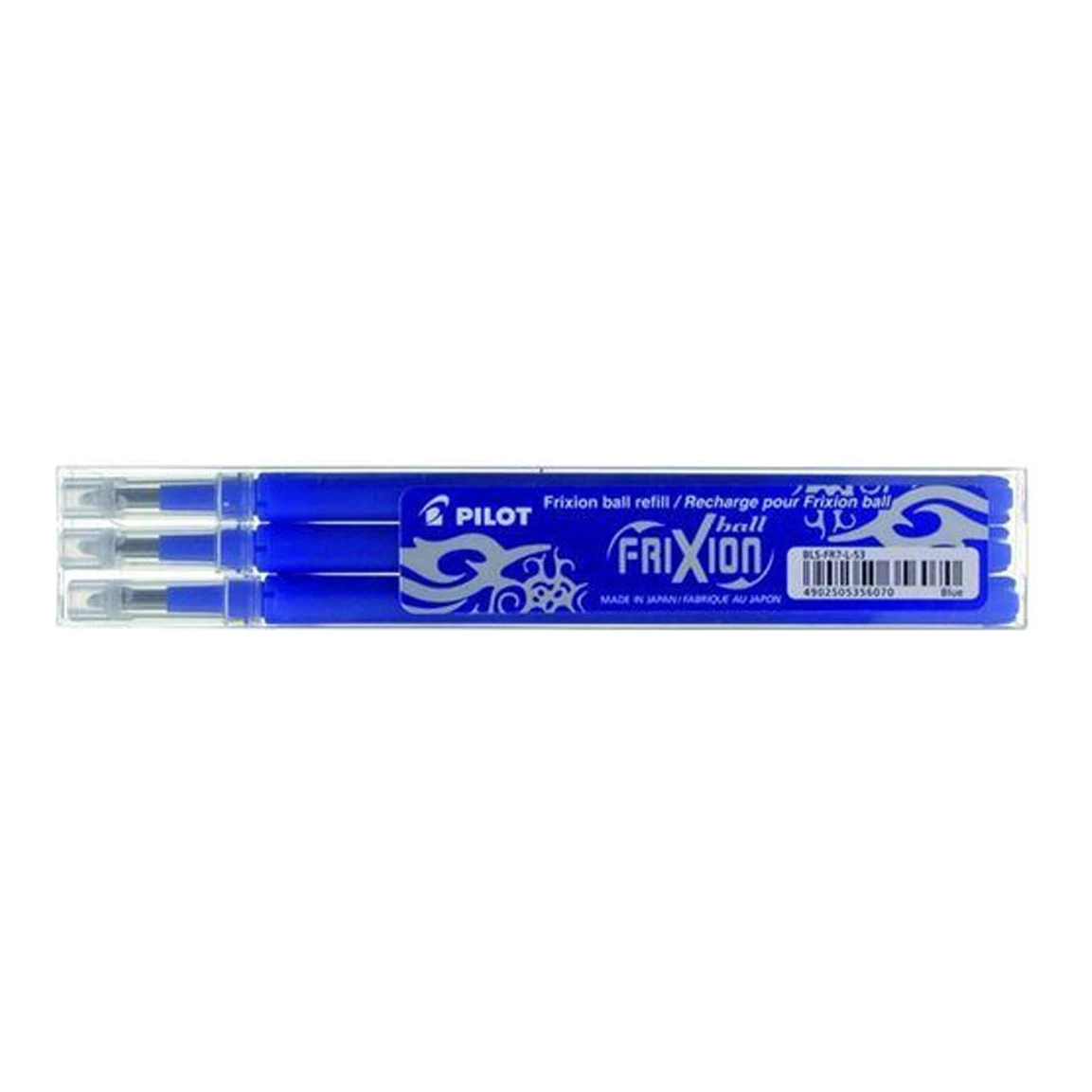 Pilot Frixion balpen vullingen blauw 0,5 mm (3 stuks)