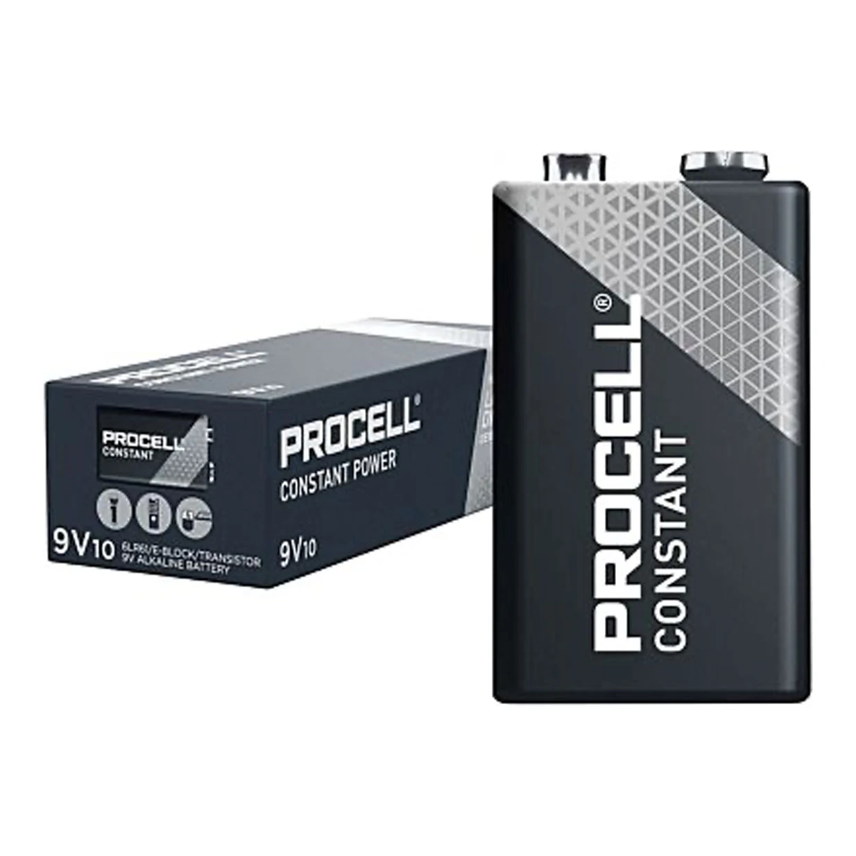 Duracell Procell Industrial 9V/6LR61 batterijen 10-pack