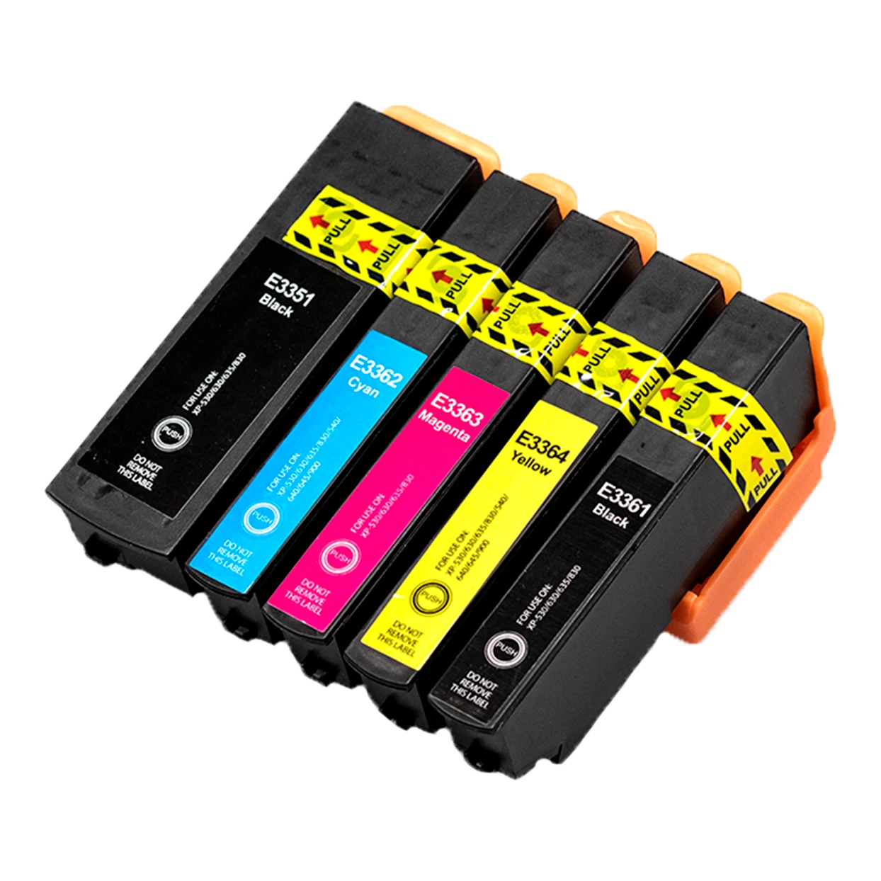 Huismerk Epson 33 XL (T3357) inktcartridges voordeelbundel