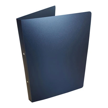 Alpha A4 ringband, polypropyleen, 2 O-ringen, rug van 2,3 cm, zwart