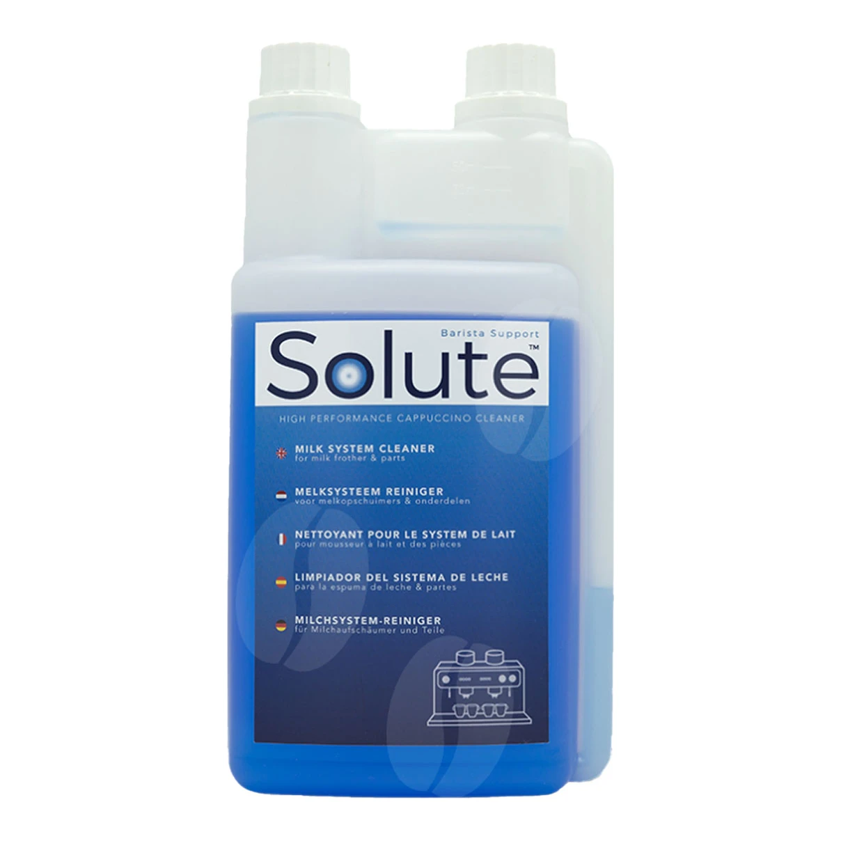 Solute melksysteem reiniger doseerfles (1000 ml)