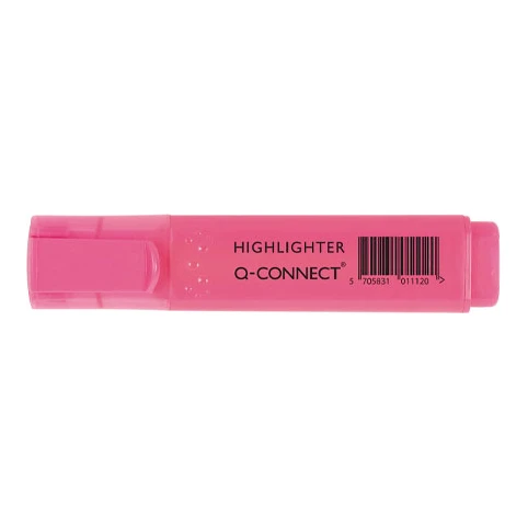 Q-connect markeerstift roze