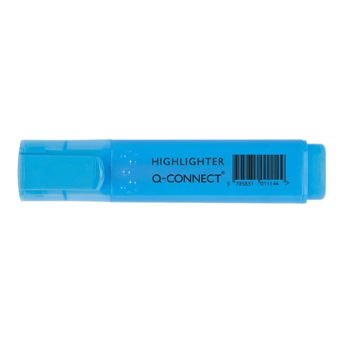 Q-connect markeerstift blauw