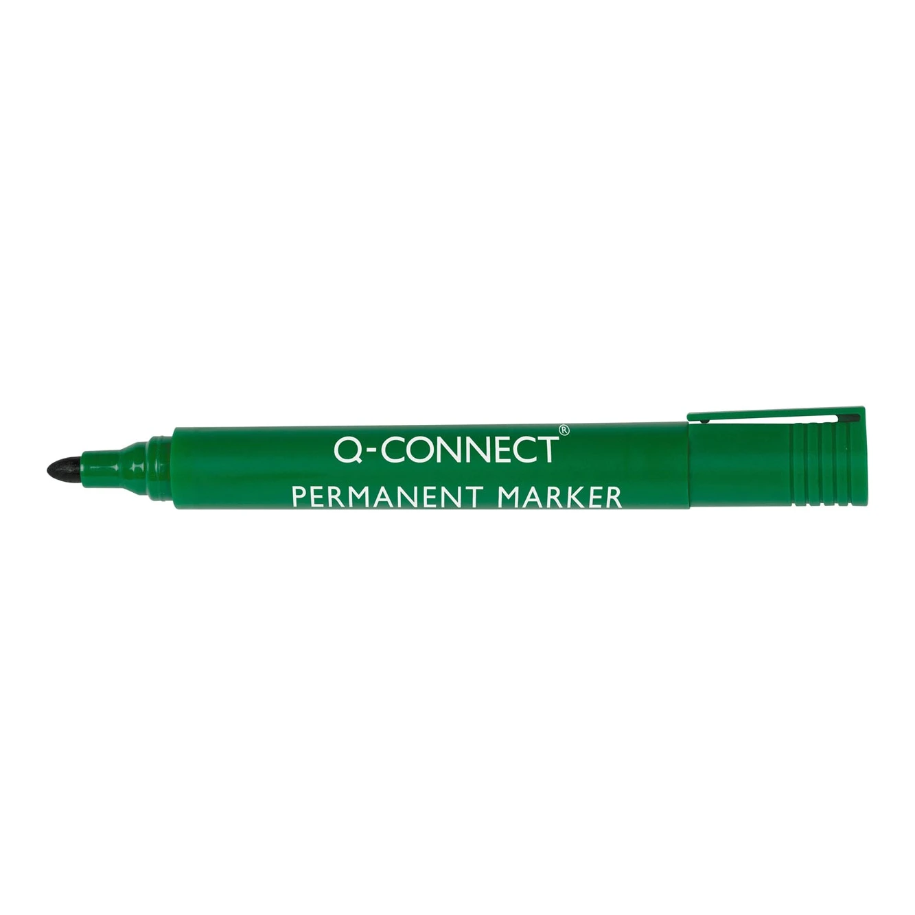 Q-connect permanent marker groen (2 - 3 mm rond)
