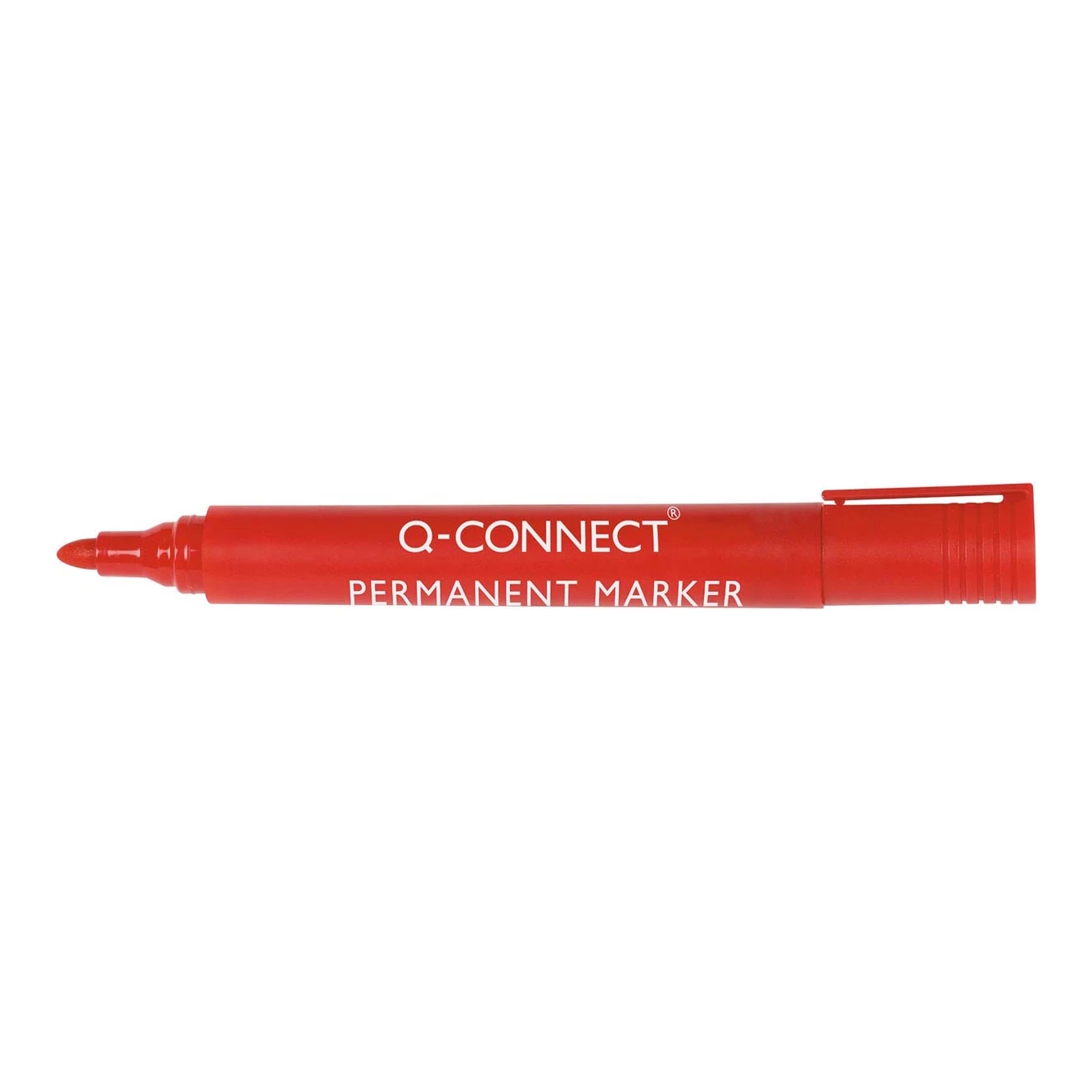 Q-connect permanent marker rood (2 - 3 mm rond)