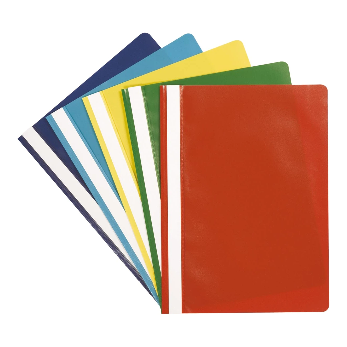 Q-connect A4 snelhechter geassorteerde kleuren (5 stuks)