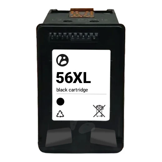 Huismerk HP 56XL (C6656AE) inktcartridge zwart