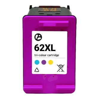 Huismerk HP 62XL (C2P07AE) inktcartridge kleur