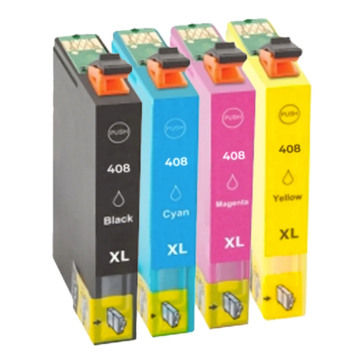 Huismerk Epson 408 (T09J14010-T09J44010) inktcartridges voordeelbundel