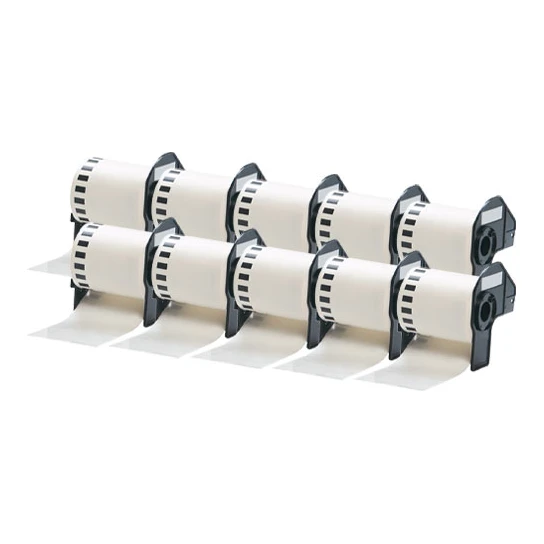 10x Brother DK-22212 compatible labels, 62 mm x 15,24 m
