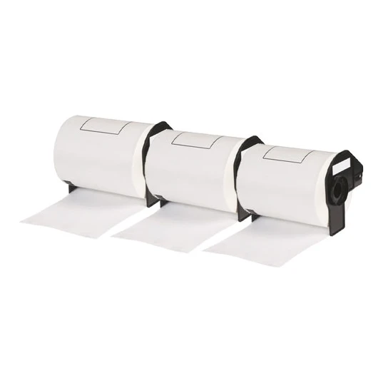 3x Brother DK-11241 compatible PostNL verzendlabels, 102 mm x 152 mm