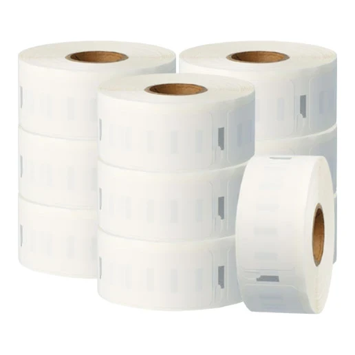 10x Dymo 11355 / S0722550 compatible labels, 19 mm x 51 mm