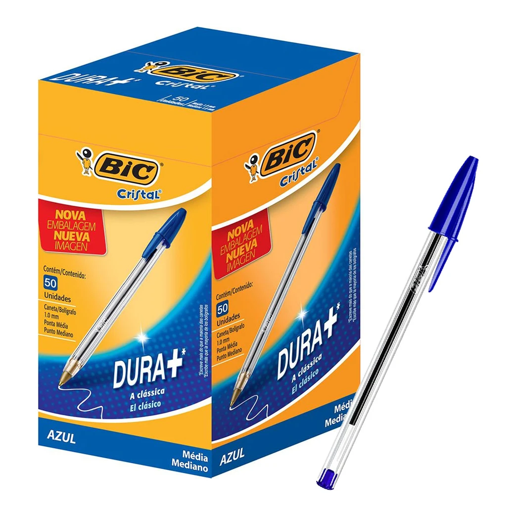 BIC Cristal balpen blauw (50 stuks)