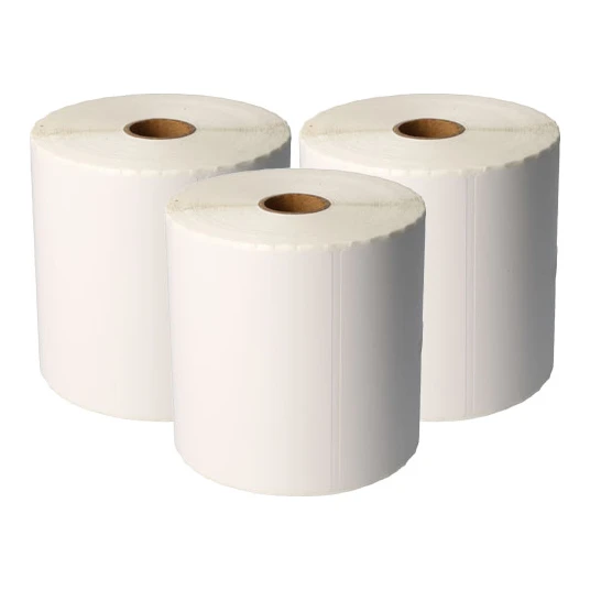 3x Zebra compatible DHL verzendlabels, 102 mm x 210 mm