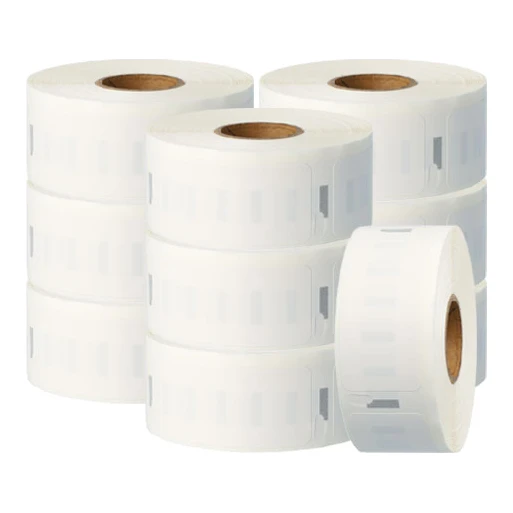 10x Dymo 11352 / S0722520 compatible labels verwijderbaar, 25 mm x 54 mm