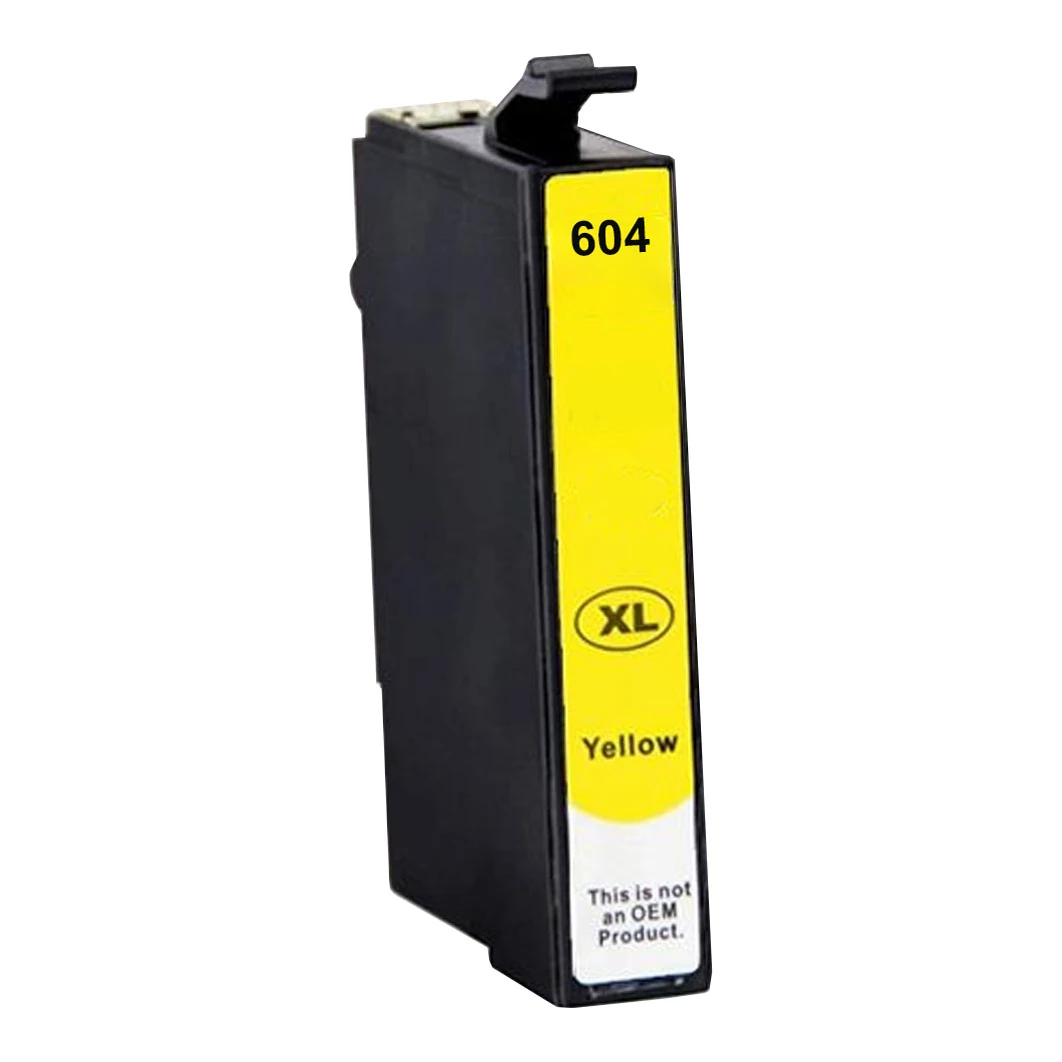 Huismerk Epson 604XL (T10H44010) inktcartridge geel
