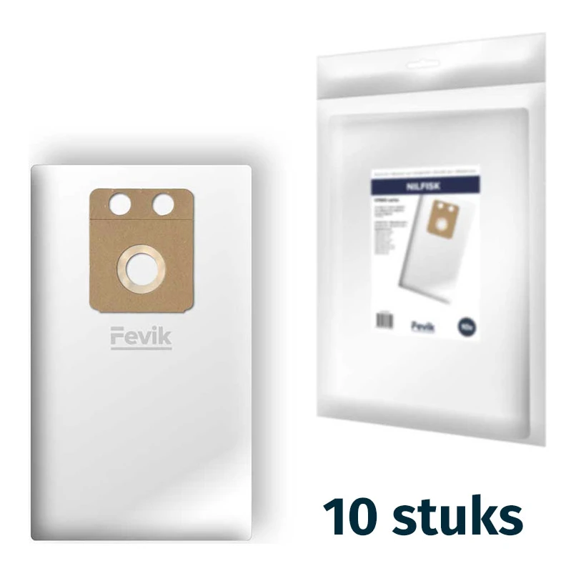 Nilfisk VP600 stofzuigerzakken 10 stuks (eigen merk)
