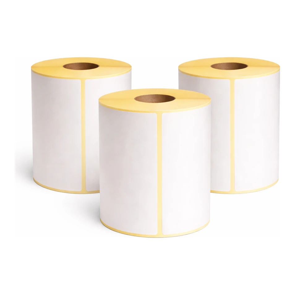 3x Zebra compatible labels, 80 mm x 35 mm