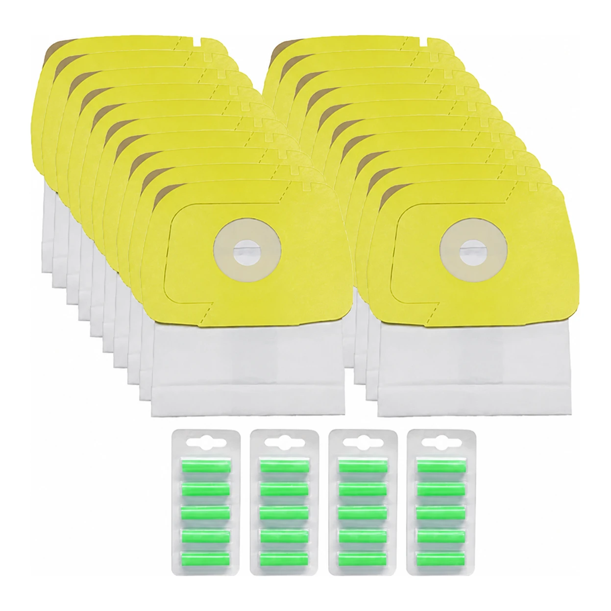 LUX 1R / Classic / D820 / Royal stofzuigerzakken 20 stuks + 20 geurstaafjes (eigen merk)