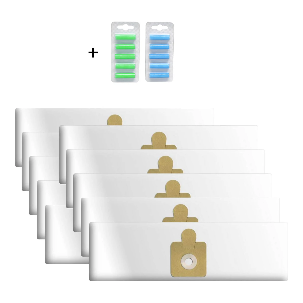 Taski GO stofzuigerzakken 10 stuks + 10 geurstaafjes (eigen merk)