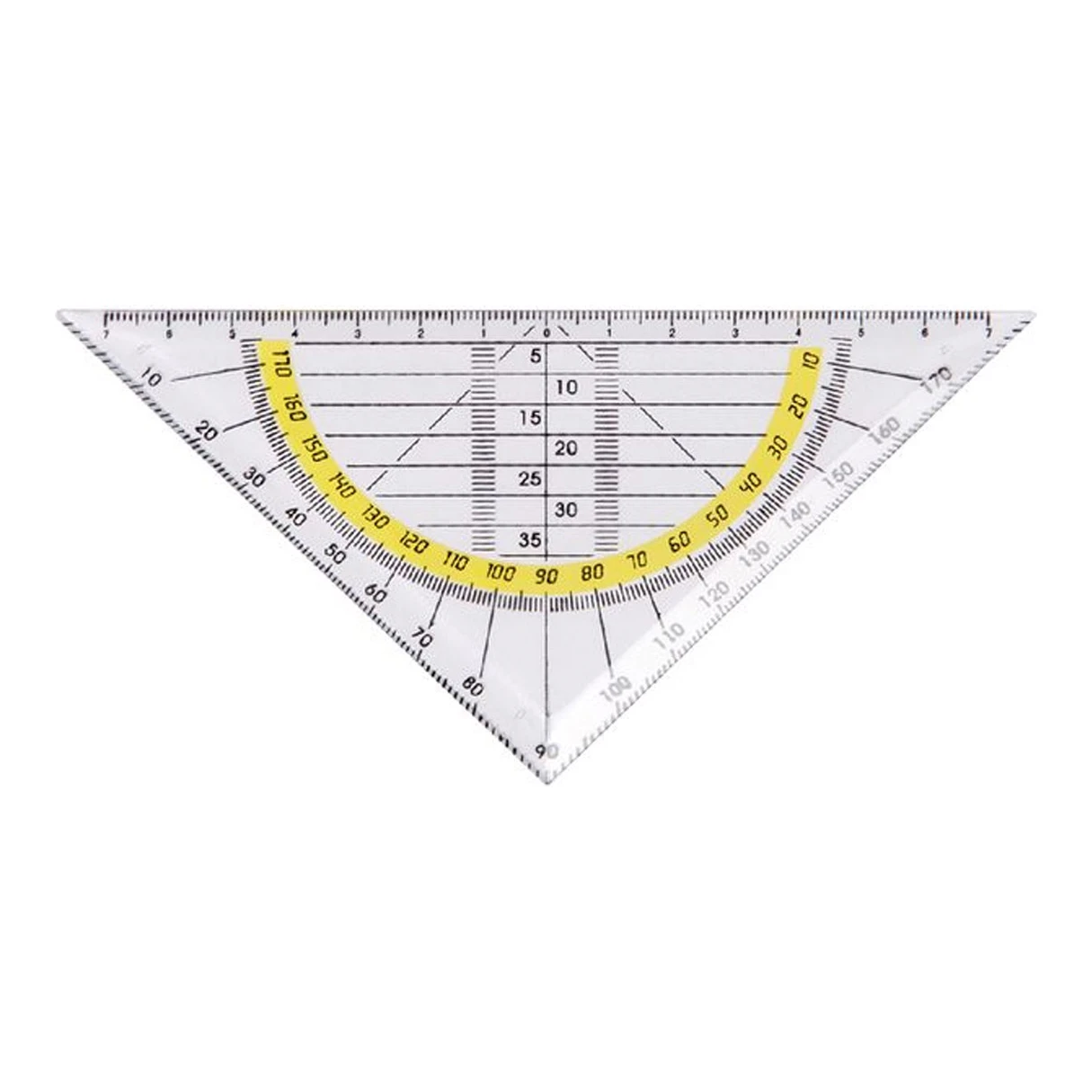 Quantore geodriehoek (14 cm)